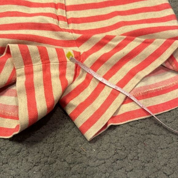 Loft Striped Shorts  Size 2 Flat Front - Picture 5 of 6